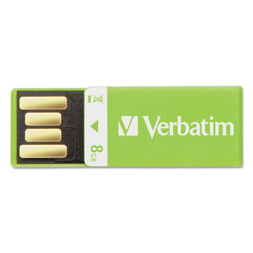 Verbatim® Clip-it Usb Flash Drive, 8 Gb, Assorted Colors, 3-pack freeshipping - TVN Wholesale